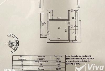 Apartament cu 2 camere în Valea Lupului - 11