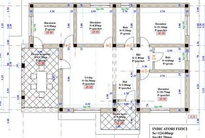 Casă cu 4 camere cu Teren 450 Mp în Central - 5