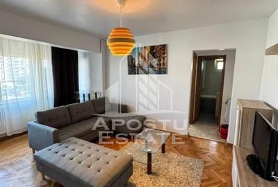 Apartament cu 2 camere semidecomandat, mobilat în Take Ionescu