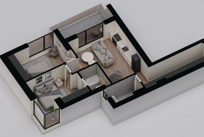 Apartament cu 3 camere în Pipera - 12