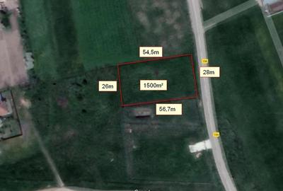 Teren de 1500 mp, în Uliuc - 5