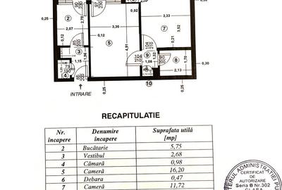 Apartament cu 2 camere semidecomandat în Ștefan cel Mare - 17