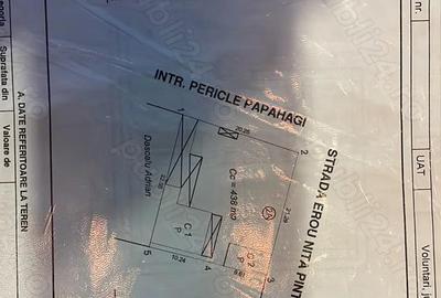 Teren de 440 mp, în Central