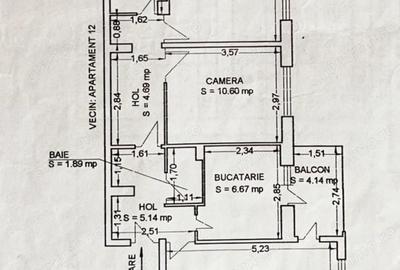 Apartament 3 camere, decomandat, 2 bai, Navodari sud - 6