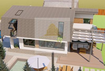 Casa moderna la rosu in Cristian - 16