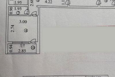 Apartament cu 4 camere semidecomandat în Păcii - 3