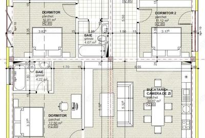 Apartament cu 2 camere semidecomandat în Central - 8