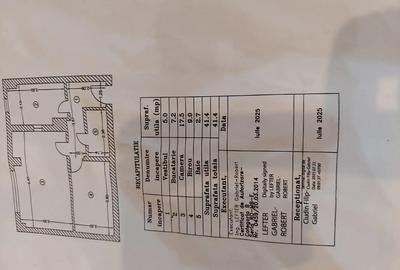 Garsonieră decomandată în Central