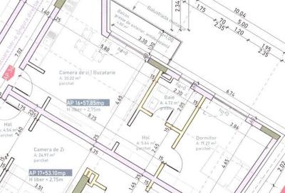 Apartament 2 camere decomandat, finisat, bloc nou, zona Fabricii