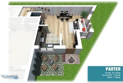 Casă cu 3 camere în Exterior Vest - 1