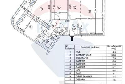 Apartament cu 4 camere decomandat, mobilat în Chișinau - 2