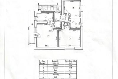 Casă cu 4 camere în Odăile - 2