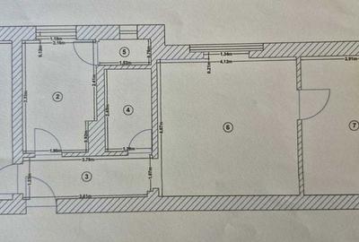 Apartament cu 3 camere semidecomandat în Ștrand - 2