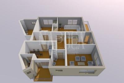 Apartament cu 4 camere decomandat în Central - 2