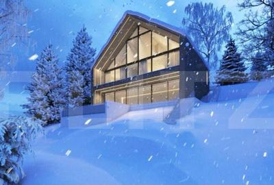 Cabana moderna, 6 camere, 400 mp, zona Muntele Rece - 2