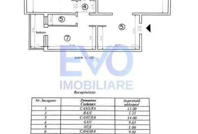 Apartament cu 2 camere decomandat în Dacia - 6