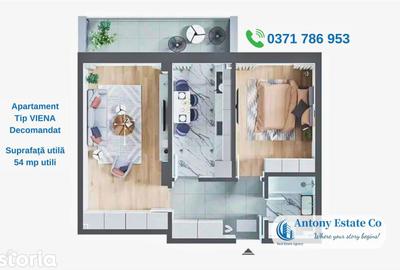 Apartament cu 2 camere decomandat în Seleuș - 1