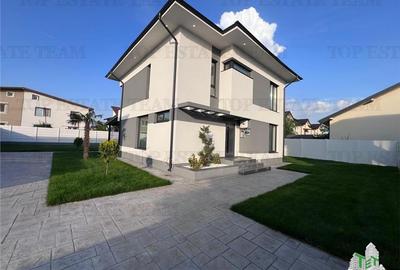 Vila individuala cu 5 camere si curte generoasa, finisaje de lux, toate utilitat - 19