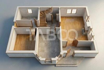 Casă cu 5 camere cu Teren 400 Mp în Veterani