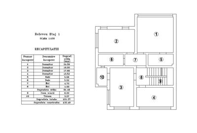 Casa tip Duplex -7 camere- suprafata utila 245 mp- suprafata teren 483 mp Casa tip Duplex -7 camere- suprafata utila 245 mp- suprafata teren 483 mp - 2