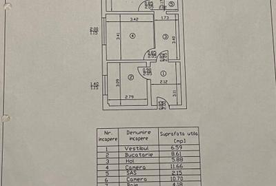 Apartament cu 2 camere semidecomandat, mobilat în Mărgeanului - 10