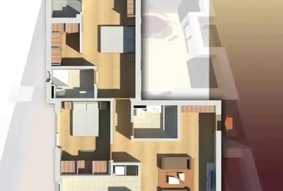 Apartament cu 3 camere decomandat în Central - 9