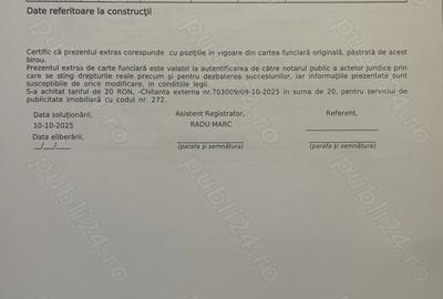 Teren de 2447 mp, în Central - 1