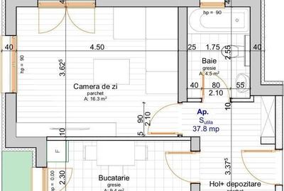 Decomandat. Bucatarie inchisa. Aproape de Eso. - 4