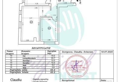 Apartament cu 3 camere semidecomandat în Eminescu - 12
