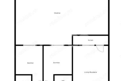 Apartament cu 3 camere 2 bai gradina 109mp si parcare Selimbar - 2