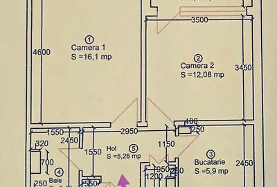 Apartament decomandat cu doua camere! - 5