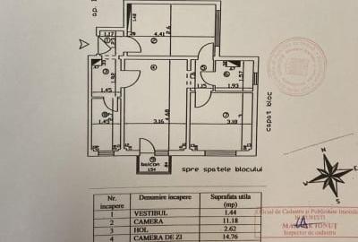 Berceni-Brancoveanu | 3 Camere | Balcon | Mobilat | Bl. Anvelopat - 16