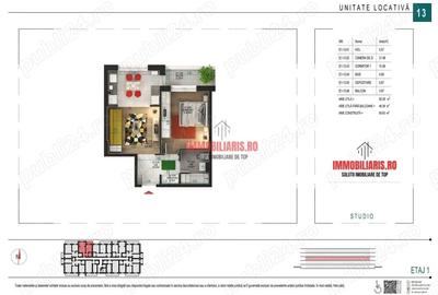 Apartament cu 2 camere în Theodor Pallady