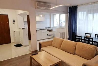 Apartament cu 2 camere semidecomandat, mobilat în Iancului