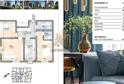 Apartament 3 camere - 13