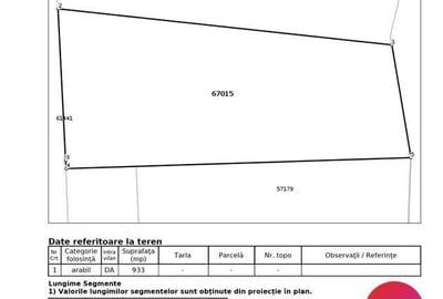 Teren de 933 mp, în Apahida - 2