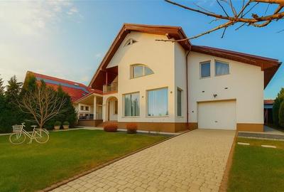 Casa exclusivista,finisaje superioare,terase ample,gradina,garaj,pavilion,Santan - 2