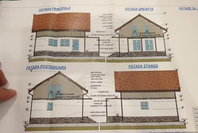 Casă individuală cu 3 camere cu Teren 500 Mp în Tărlungeni - 2