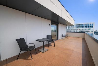 Penthouse cu 3 camere semidecomandat, mobilat în Torontalului - 26