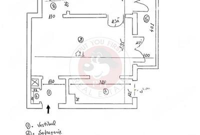 Apartament cu 2 camere semidecomandat, mobilat în Floreasca