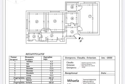 Apartament 3 camere - 5 minute de metrou - Salajan - 1