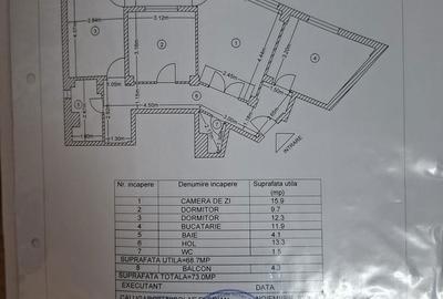 Apartament cu 3 camere decomandat în Banat - 7