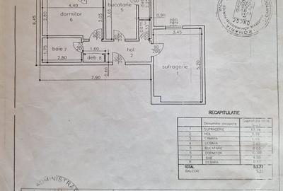 Apartament cu 2 camere decomandat în Moara - 8
