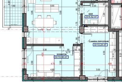 Apartament cu 3 camere decomandat în Brătianu - 2