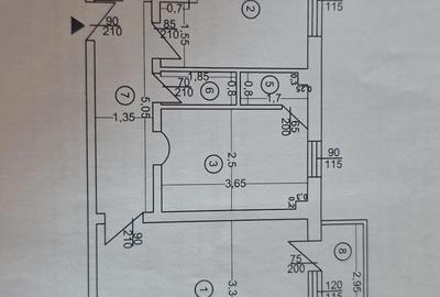 Apartament cu 2 camere decomandat în Central - 1