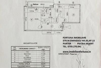Apartament cu 2 camere decomandat în Precista - 11