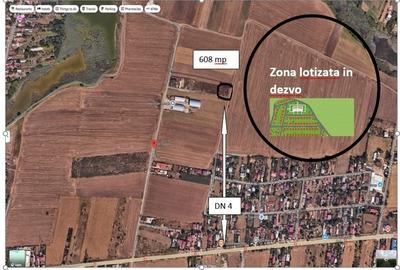 Teren Construcții intravilan de 608 mp, în Frumușani - 2