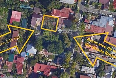 Teren de vanzare 245mp Strada Rosiori - 1