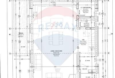 Proiect autorizat (AC) pentru constructia a 6 vile individuale P+M - 15