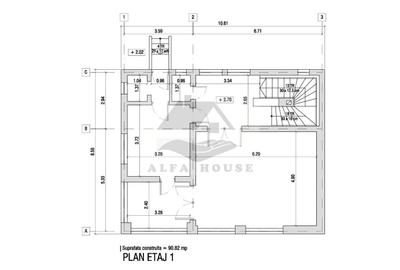 Casă individuală cu 6 camere cu Canalizare în Central - 22